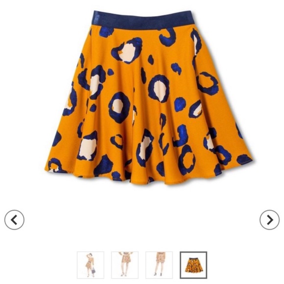 Phillip Lim Leopard Skirt in Burnt Orange - Picture 3 of 8
